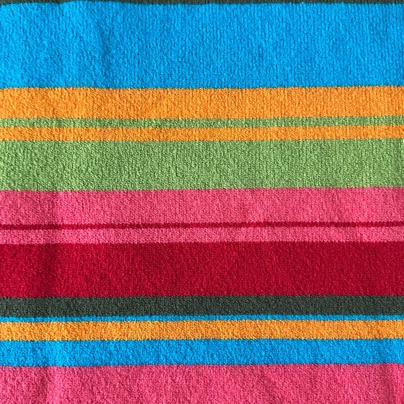 VIBRANT STRIPED KNIT TANK- RUSS by Liz Claiborne - Picture 3 of 5